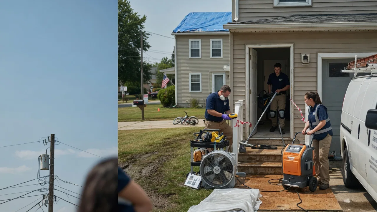 Water Damage Repair in Haydenville, OH near me